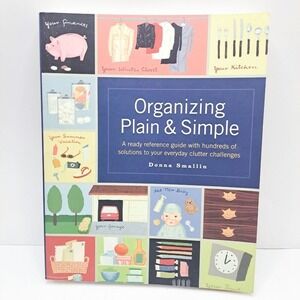 Organizing Plain & Simple‎ Book, Home Organization, Clutter Solutions, Reference